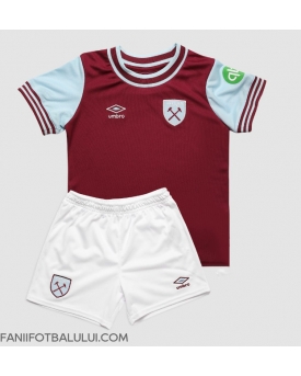 West Ham United Echipament de Fotbal Replică 2024-25 Copii Acasa (+ Șorturi)